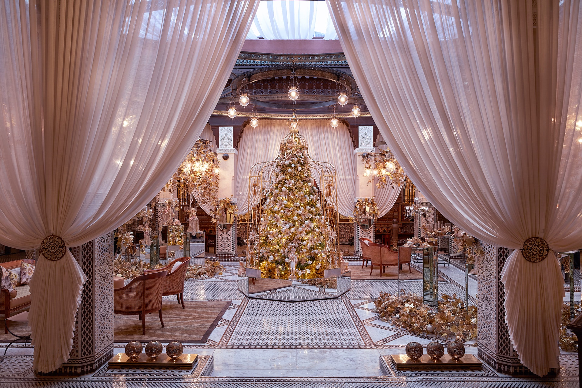 Au Royal Mansour Marrakech, la magie des fêtes prend son envol
