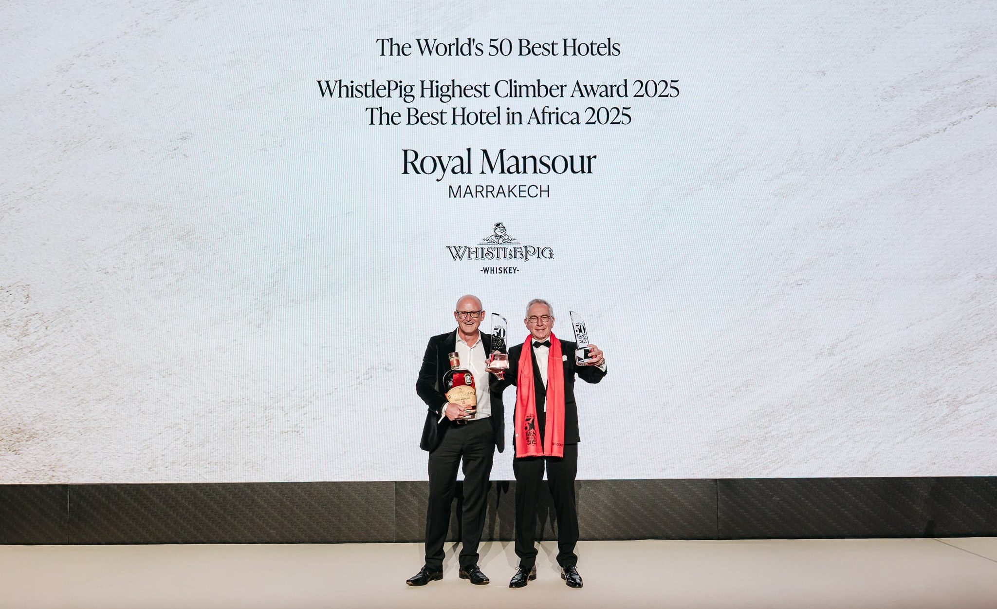 world's 50 best hotels 2025 ceremonie