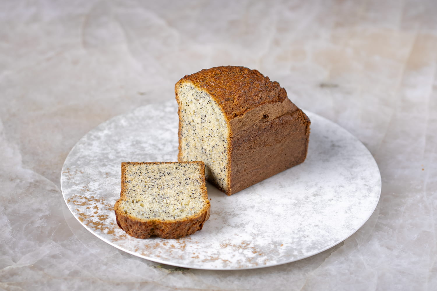 Gâteau de voyage au citron et pavot