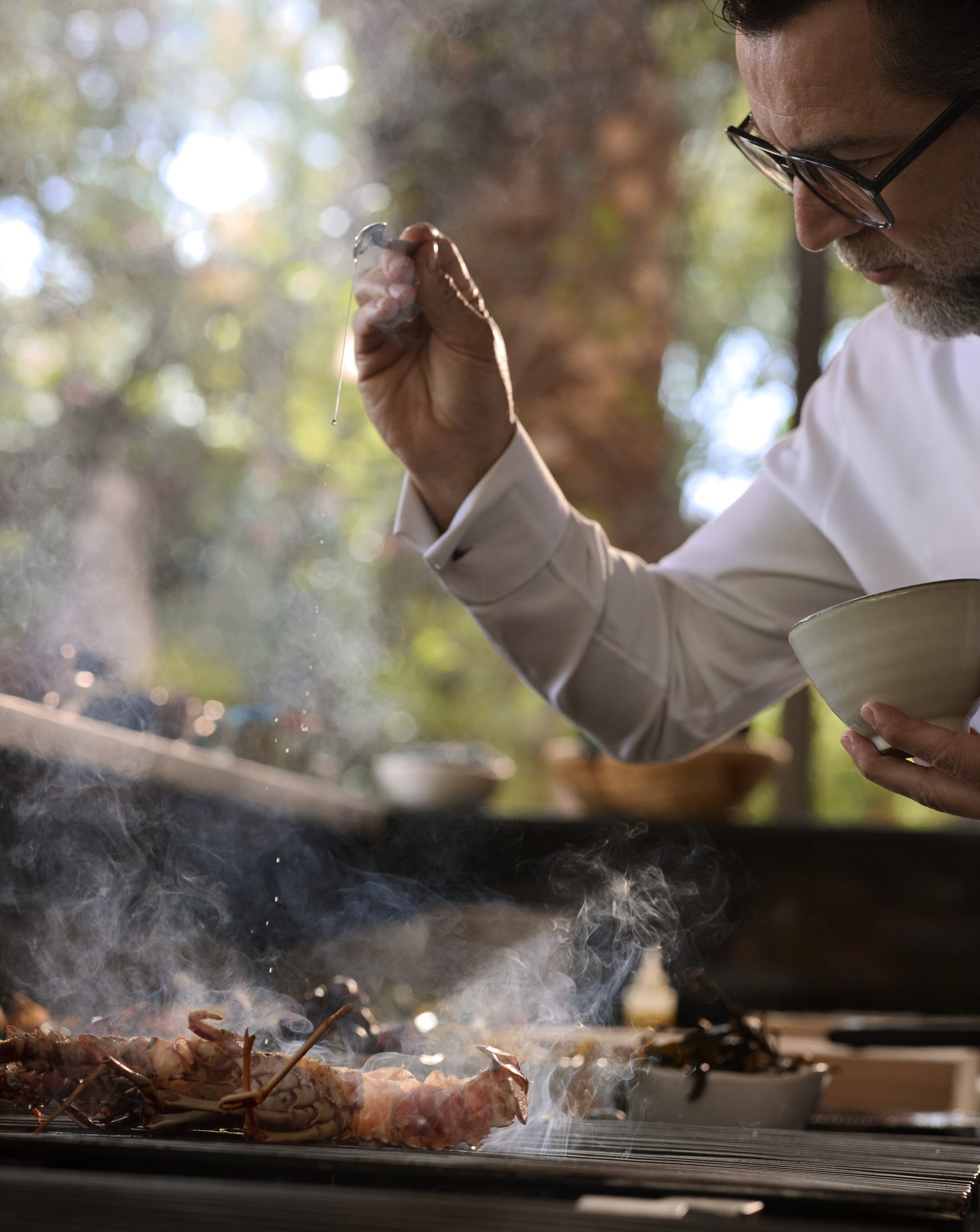 Quique Dacosta at Le Jardin Royal Mansour Marrakech