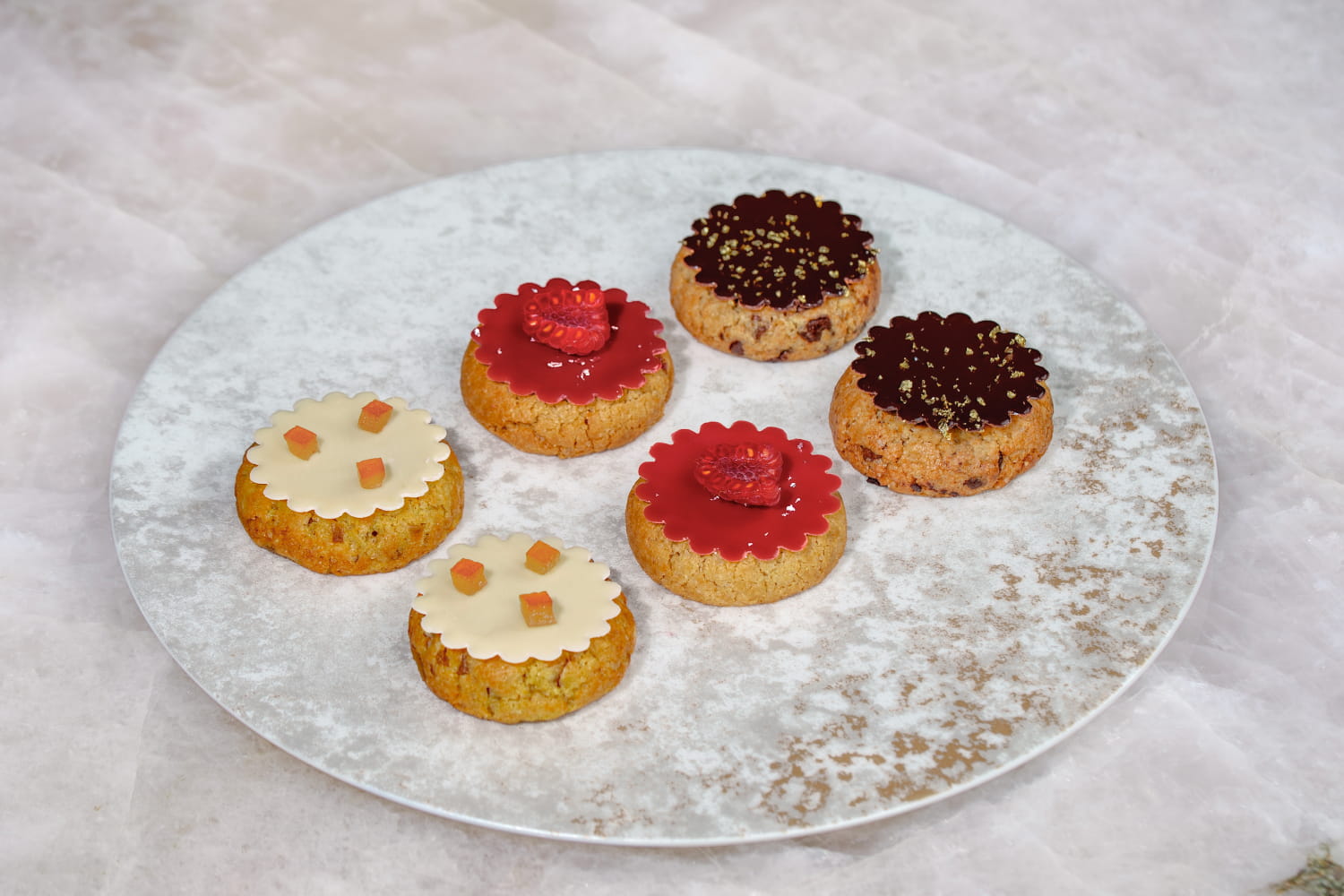 Assortment of cookies