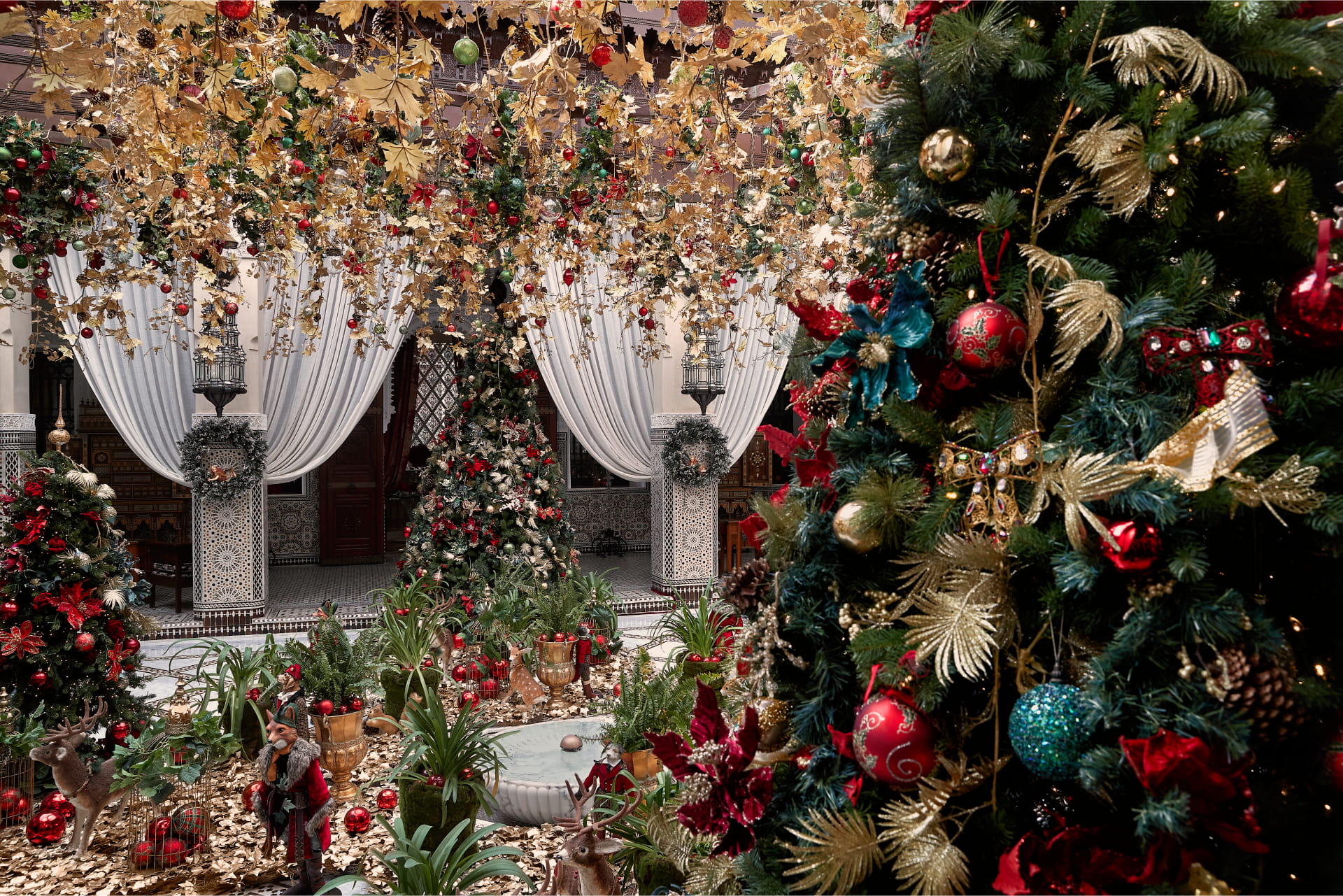 At the Royal Mansour Marrakech, the magic of the holiday season spreads its wings